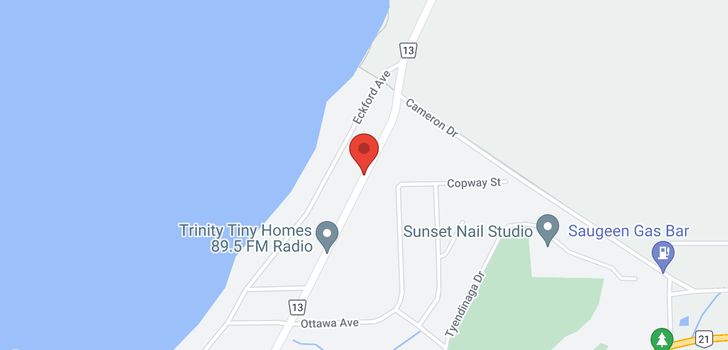 map of 902 BRUCE ROAD 13